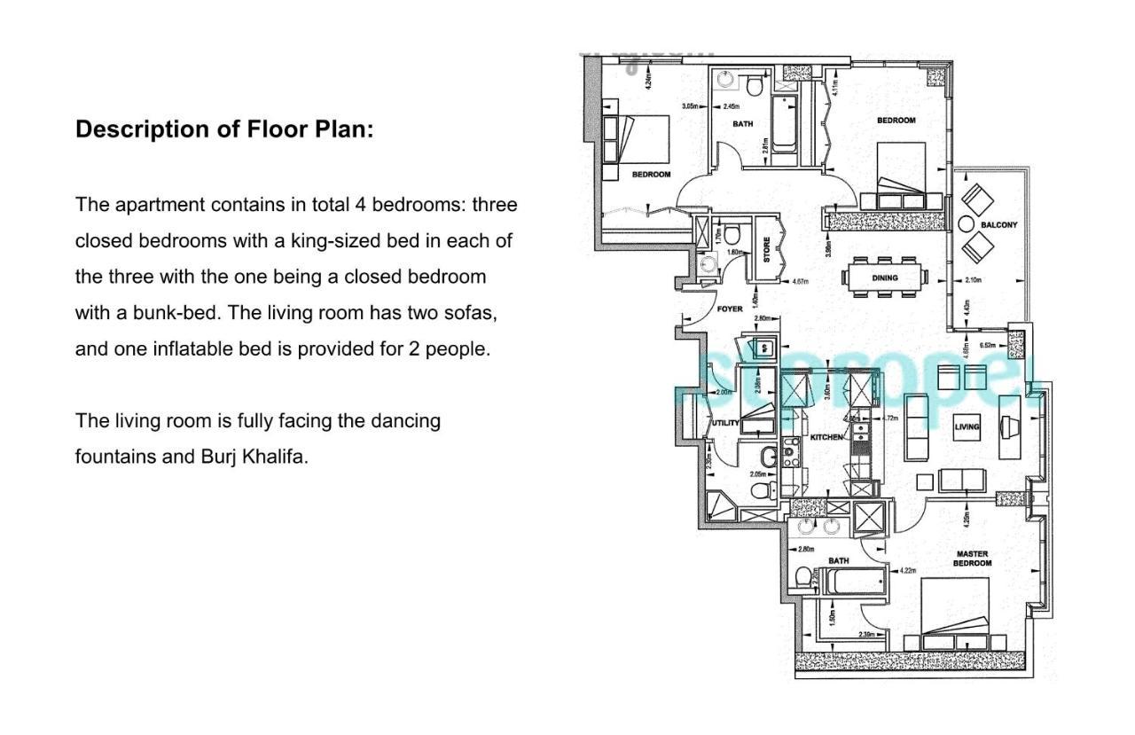 Elite Royal Apartment - Burj Residences T5 | Diamond Dubai Esterno foto
